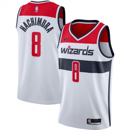Herren NBA Washington Wizards Trikot Rui Hachimura 8 Nike 2020-2021 Association Edition Swingman